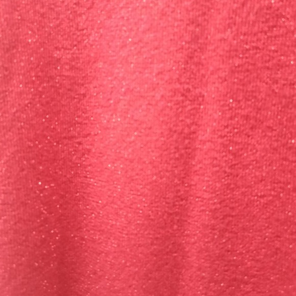 Collection Dress Barn Holiday Christmas New Years Red Sparkle Beaded Sweater M - Picture 4 of 4